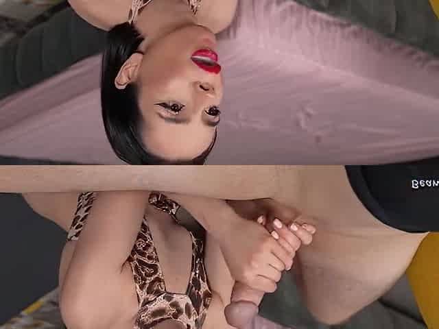 Lot Of Milk Coming Out Of My Mouth - Sensual Blowjob And Massive Facial