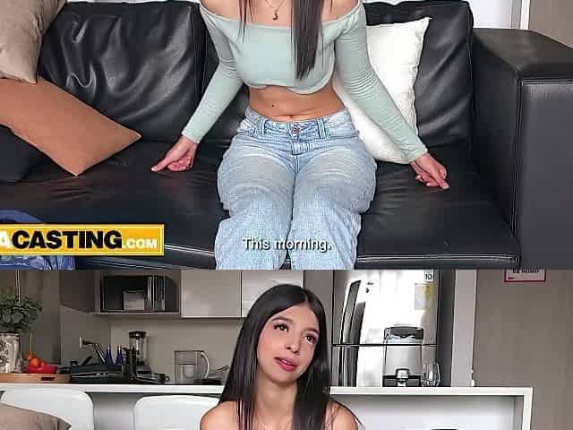 I ended up slamming this LARGE BUTT LALIN GIRL TEEN during the time that her cuck BF waited outside