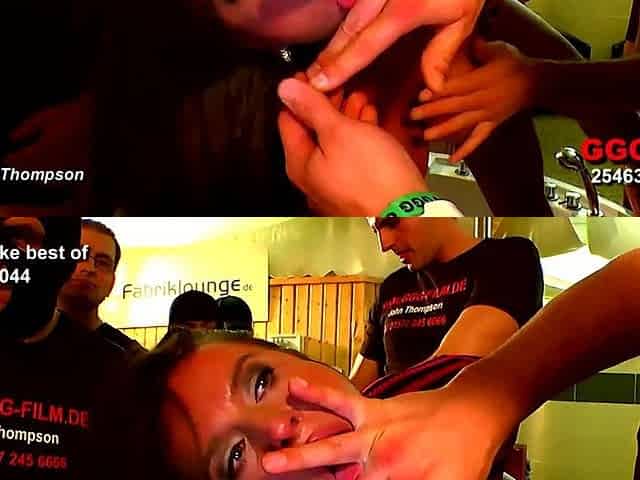 Cum Swallow and Ass to Mouth Close up Gangbang Ggg John Thompson