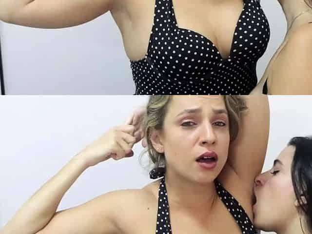 Venusss Fetish - Venus Licking Carol'S Armpits And Masturbat