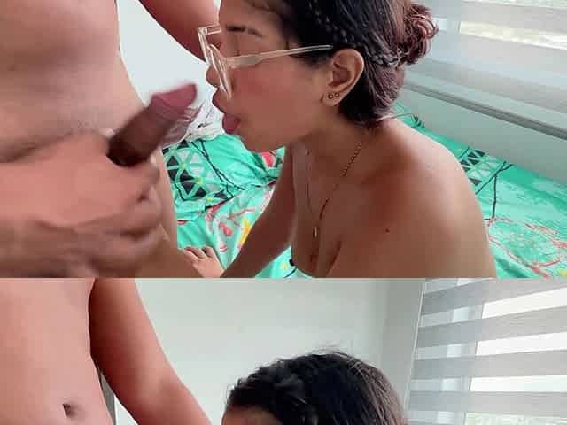 I Fuck My Sexy Big Ass Latina Stepsister Hard for Her Tight and Rich Pussy While We Are Left Home Alone.