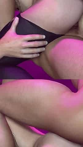 Hot Witch in a Double Penetration Doggy Style Gangbang