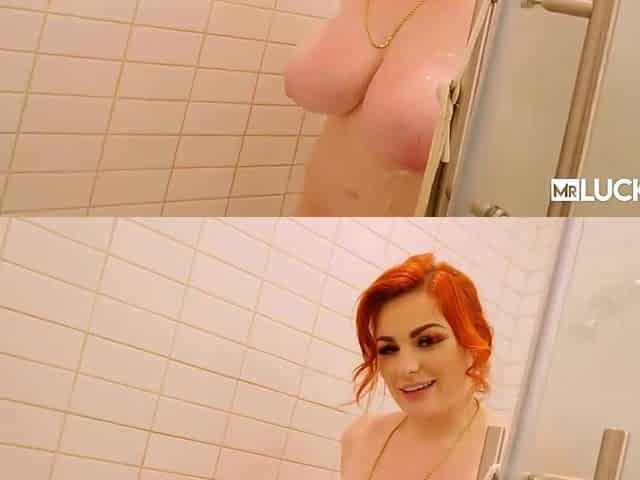 Fiery Redhead Abigail Morris Shows Her Excitement