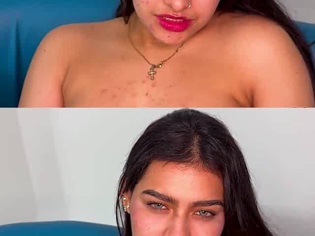 This slutty latina defenitely doesn't need any more job interviews