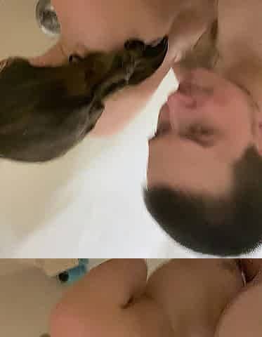 PART 1 stepsis sneaks away with her brother into the shower !!