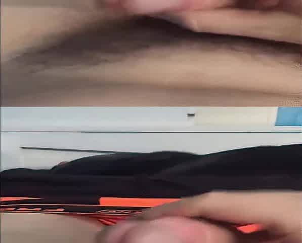 my stepmom catches me stroking and I screw her booty and this babe wrestles...