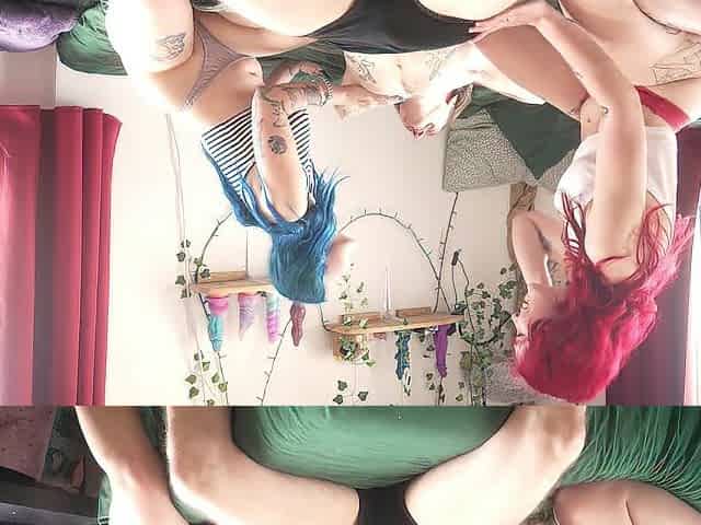 Alt Angels Cum Kiss FFM 3some with Mushroomsofi & Khalamite