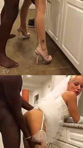 Bride fucked by BBC