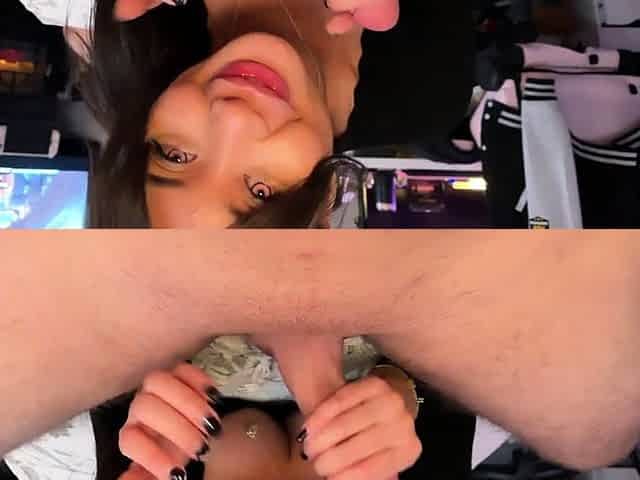 Sabrina Cortez Petite Reverse Cowgirl Ride After Ball