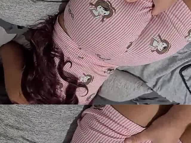 My Young Stepdaughter on Bed. She Got Horny and Let Me Fuck Her