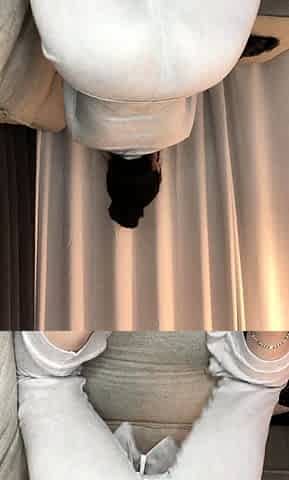 Brunette amateur homemade webcam ass