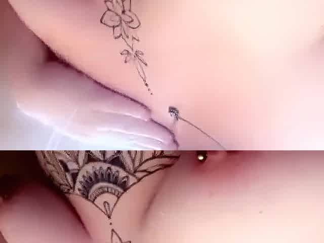 Filthy talking playing with boobs in shower