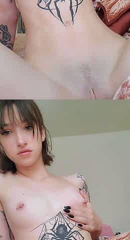 Brunette Solo Webcam Masturbation