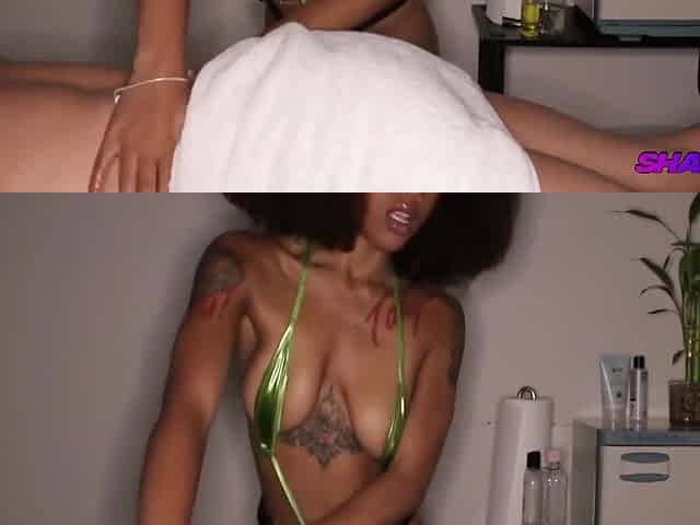 Menas Naughty Massage Jerk-off With Mena Carlisle