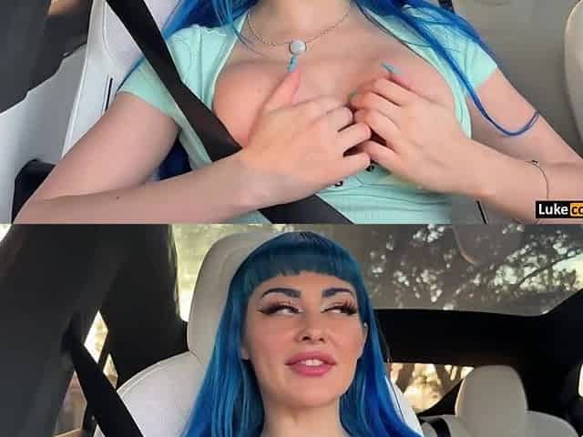 Creampie Hawt Lustful Angel In Car After Date - Jewelz Blu - Luke Cooper