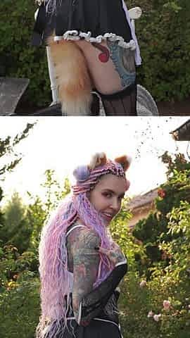 Maid with a Plug Tail