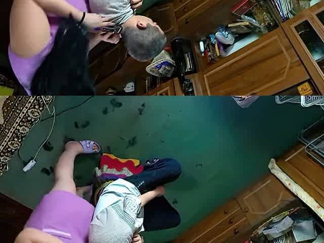 Called The Hairdresser At Home And Fucked Hard In The Mouth