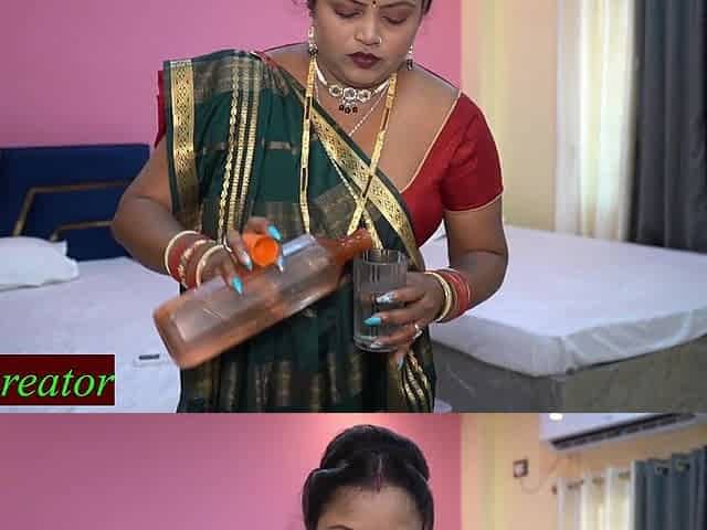 Indian New Wife Shared by Husband with Boss! Fuck My Wife