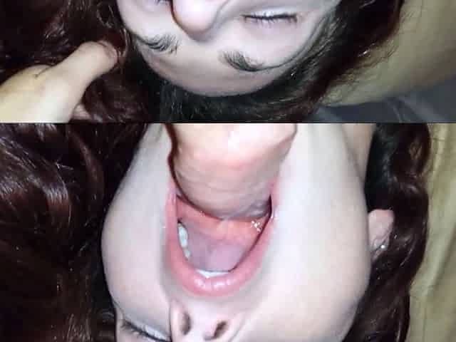 pov romanian blowjob cumshot