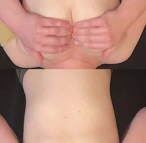 Oiled up eraser nips on Titty Tuesday