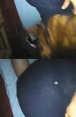 I Pull up Her Dress, I Touch Her Ass, I Slide Her Thong and I Put My Fingers in Her