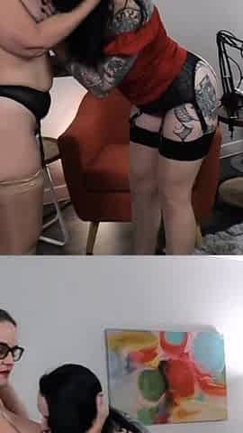 Lesbian sirens after podcast