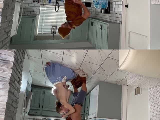 Housewife Misty Rein Gets All Wet From Package Delivery