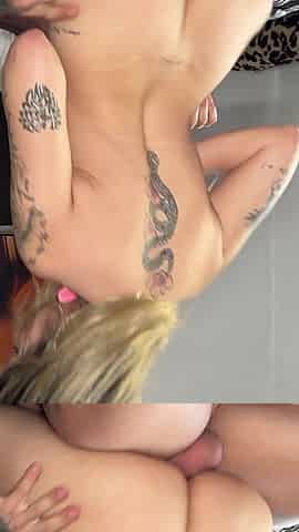 Stretching Her Wet Pussy and Cumming in Her Mouth!