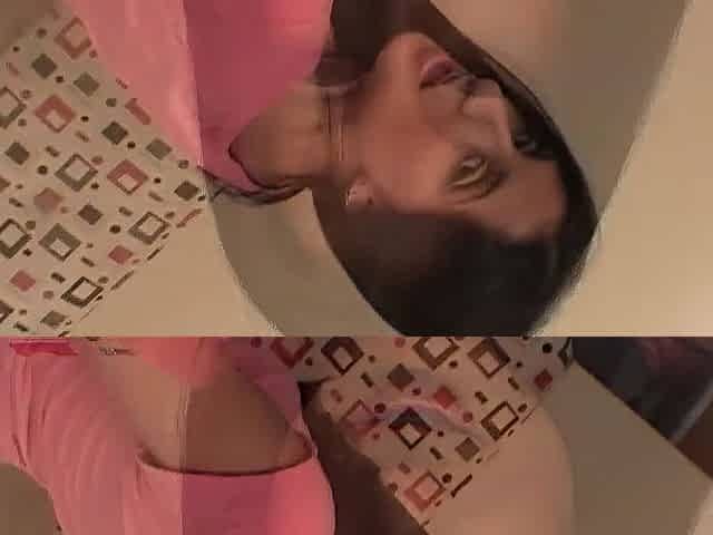 Impressive melons Luscious Lopez engages in fellatio whilst receiving anal stimulation