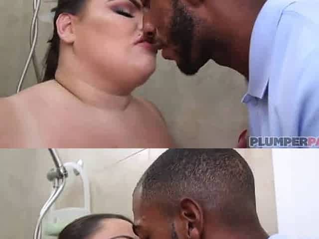 White SSBBW gets a lot of pleasure riding BBC