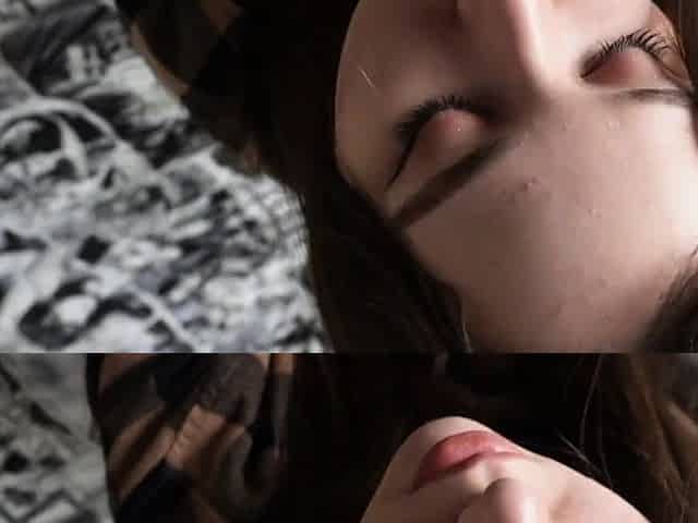Anal orgasm of my Valeria Sladkih . Cum spurts out of her