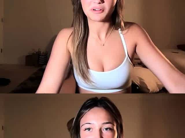 Two brunette lesbian teen girls playing