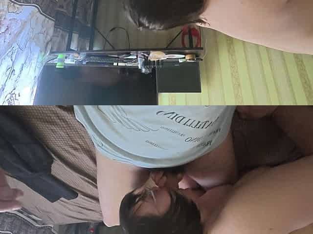 Anal Penetration with Creampie in Pussy