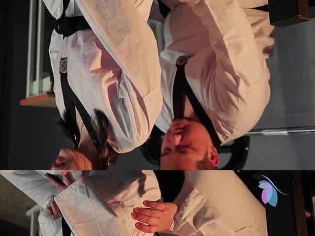 Bad Bad Fucks Her Karate Master in the Dojo