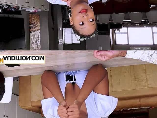 Large boobs Afro hottie having raw sex with giant white schlong superlatively good ally