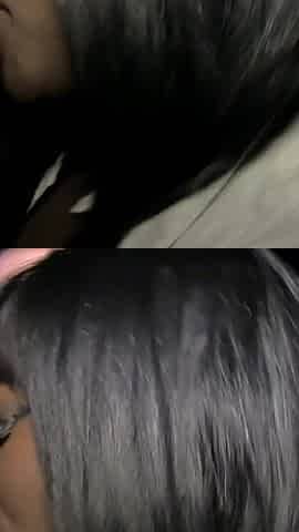 Thick Ebony Babe Is Bored After Work so She Decided to Become a Dogging Slut for White British Cocks