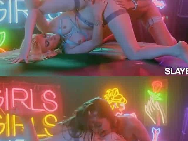 Incredible Sex Clip Lesbian Exotic Show With Emily Willis And Charlotte Stokely