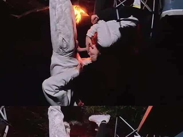 Wife Bent Over and Used Outside at Camp Trying to get Caught