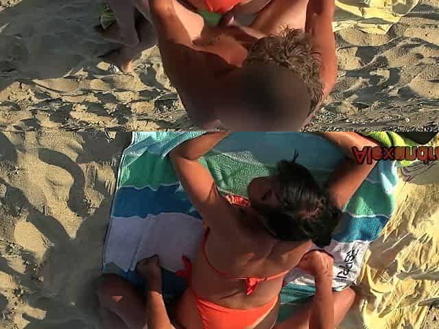 Public Sex On The Beach With A Stranger! Butt And Vagina Creampie And Facial Jizz Flow