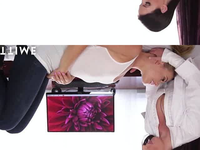 Doctor Angela White Scissors with Mia Malkova until This babe lastly Orgasms! Fu...