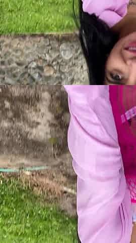 Latina Cheater is on her knees for big cock fuck
