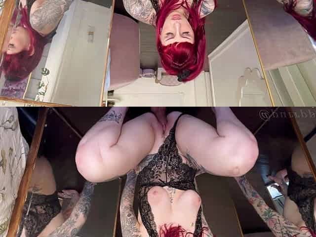 Fucking My Vibrating Dildo