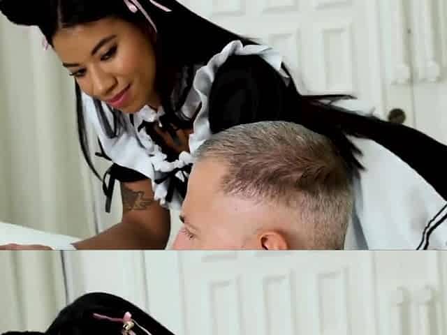 Asian Maid Says Her Body is Part of the Service