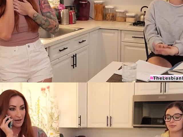 Leana Lovings And Sophia Locke - Teen 18+ Twat Licking Huge Tits Stepmommy Tutor