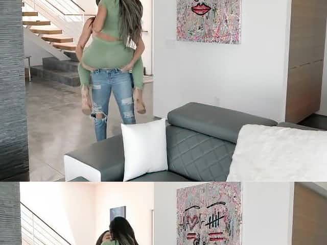 Amorous kissing and unforgettable sex of two hot lesbian babes Veronica Rodriguez and Abella Danger