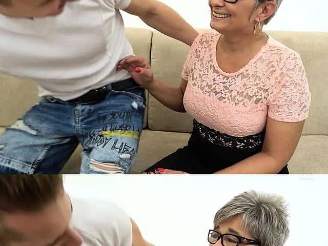 Finger banged granny fuck