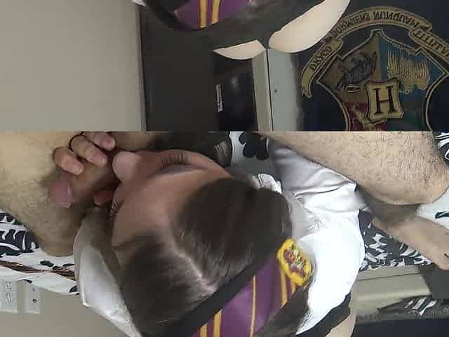 POV Hogwarts Student Sucks Jock