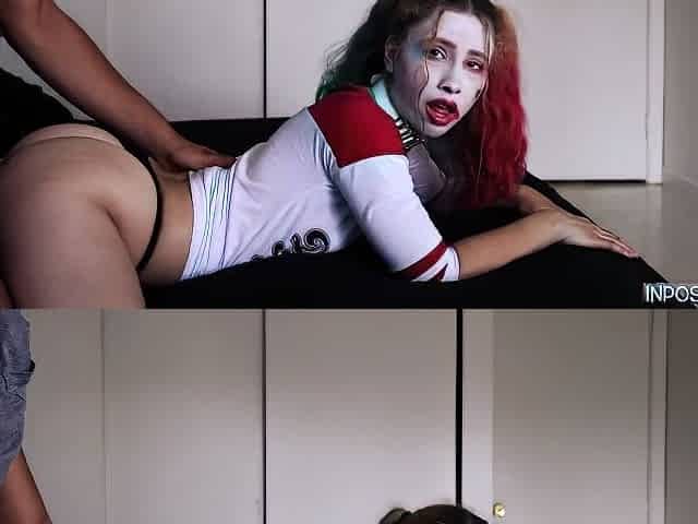 Ideal Assets Phat Ass White Girl Harley Quinn Gets Banged By Big Black Cock For #halloween2019