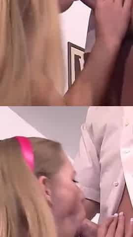 Huge body tattooed milf loves the cock in mouth