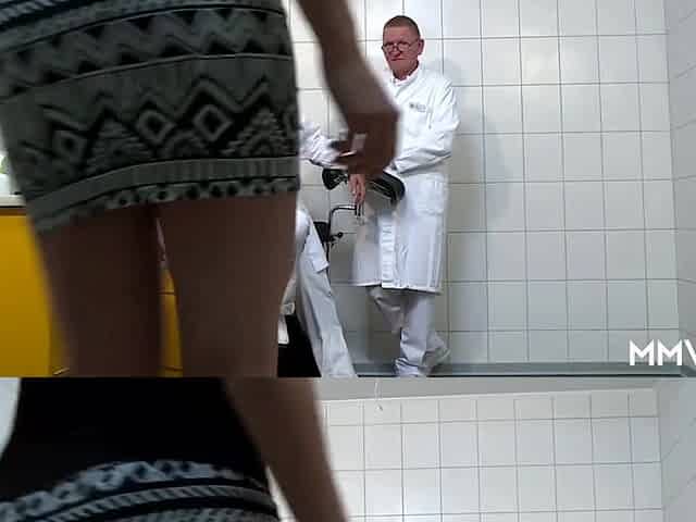 Butthole inspection by 3 doctors - MMVfilms